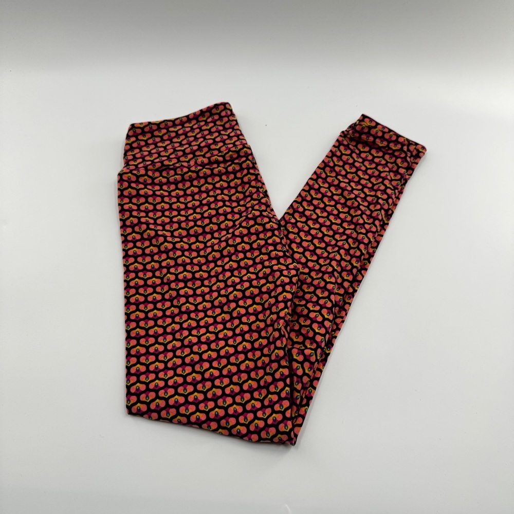 LuLaRoe One Size (OS) Leggings – Buttery Soft Stretchy Printed Leggings - Picture 1 of 5